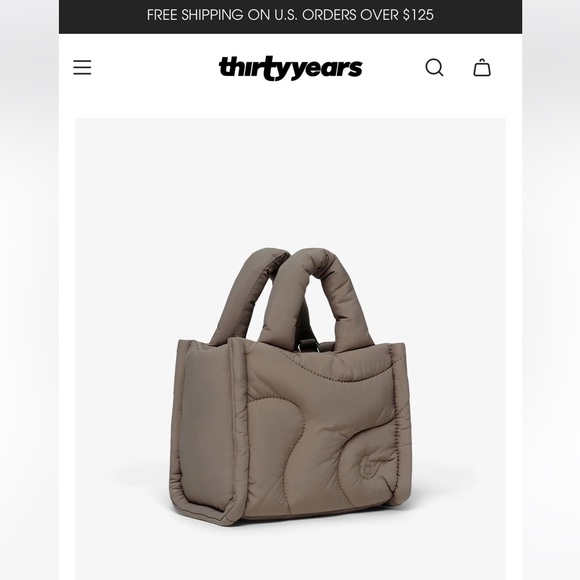 ThirtyYears mini puffer bag - Picture 2 of 7